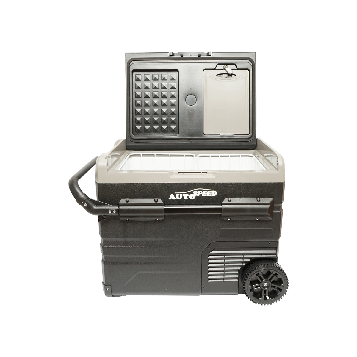 Smart car refrigerator trolley type with compressor 50L 12-24-220V 60W, Bluetooth