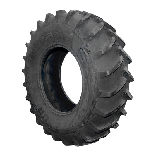 Radial tubeless agricultural tire with tread 650/85R38 profile R-1W