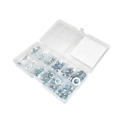 Washer set 350 pieces DIN125/DIN127 Breckner Germany M4, M5, M6, M8, M10, M12