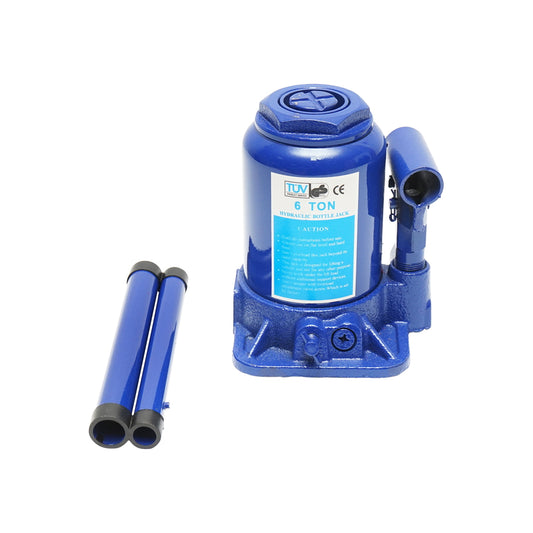 Hydraulic jack with double piston 6 tons 170mm