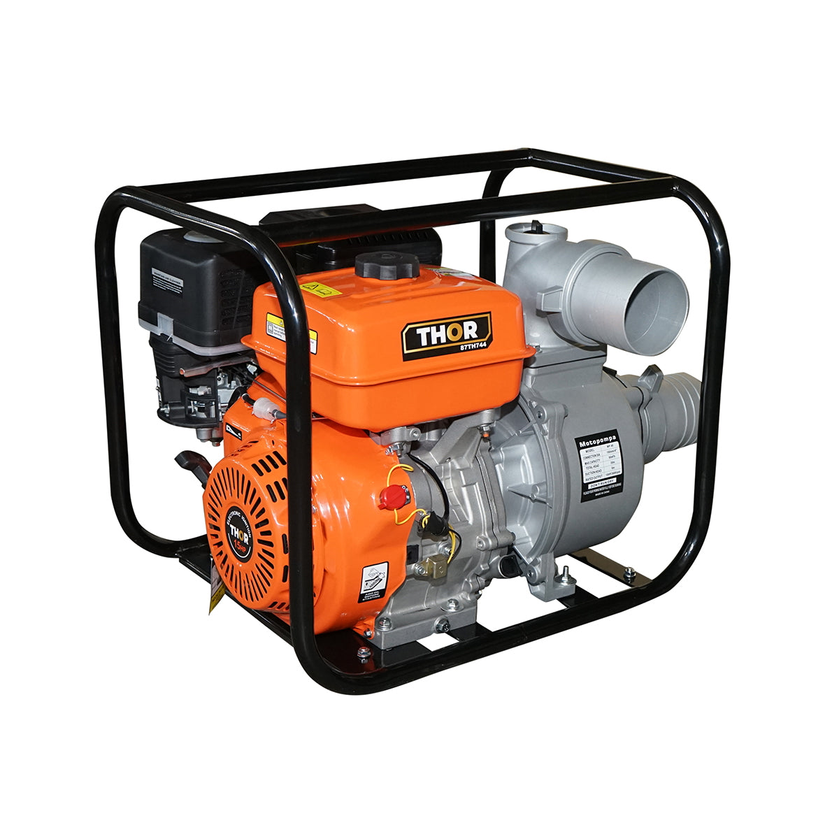 Gasoline motor pump WP40 13HP maximum flow rate 80m3/h suction depth 7m discharge height 28m Thor