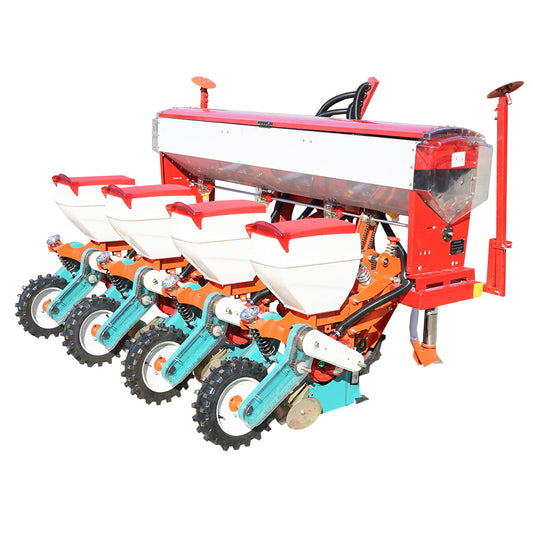 4 sector corn planter with Konig Tractors exhaust