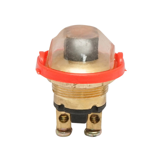 Horn button with water protection cover for New Holland OEM code 83955006 with 22 mm attachment