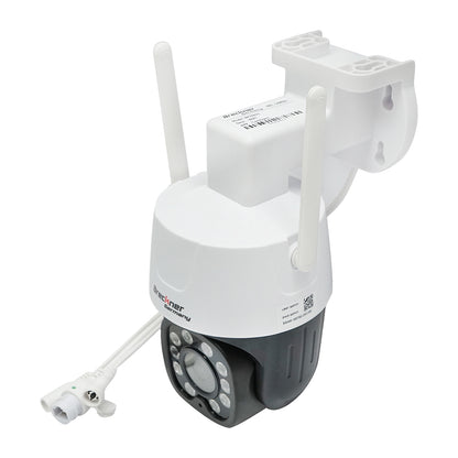 Indoor/outdoor WIFI surveillance camera 5M ultra HD, PTZ, motion sensor, rotatable, 90 degrees, 220V IP66 Breckner Germany