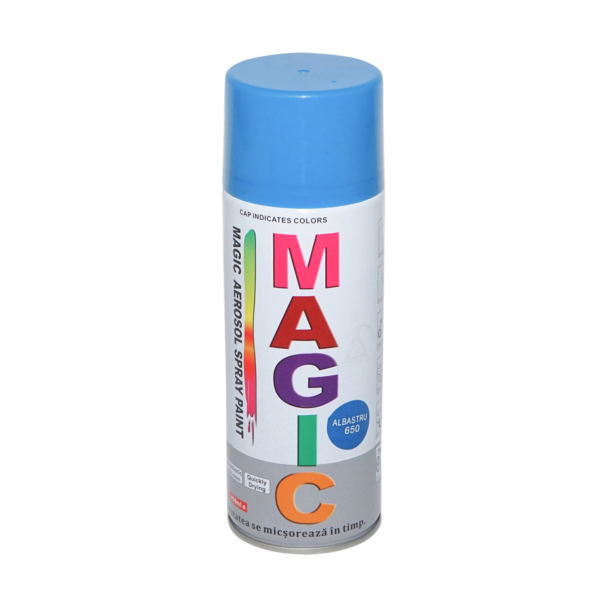 Magic blue spray paint 650 450 ml
