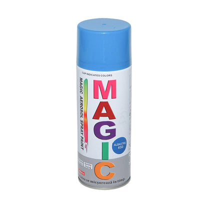 Magic blue spray paint 650 450 ml