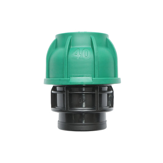 Compression fitting with internal thread D40mmx1 inch, PN10 Bar for irrigation systems