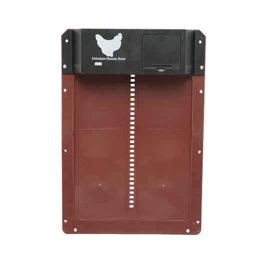 Automatic USA chicken coop, birds, light sensor 35x24x3.7cm battery 3AA