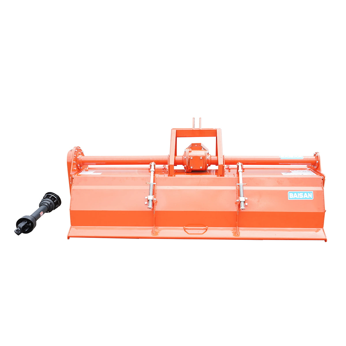Agricultural tiller with a working width of 240 cm, 60 blades, three-point hitch, including a clutch drive shaft Baisan.