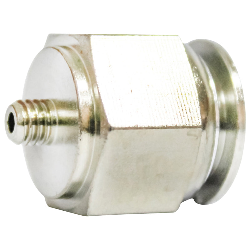 The quick right metal connector and metal screw fi 6 with 1/4