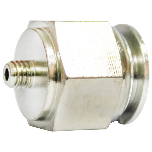 The quick right metal connector and metal screw fi 6 with 1/4