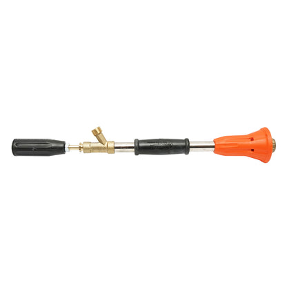 Straight spray gun 550mm for herbicide lance with adjustable jet, for trees and vines Breckner Germany