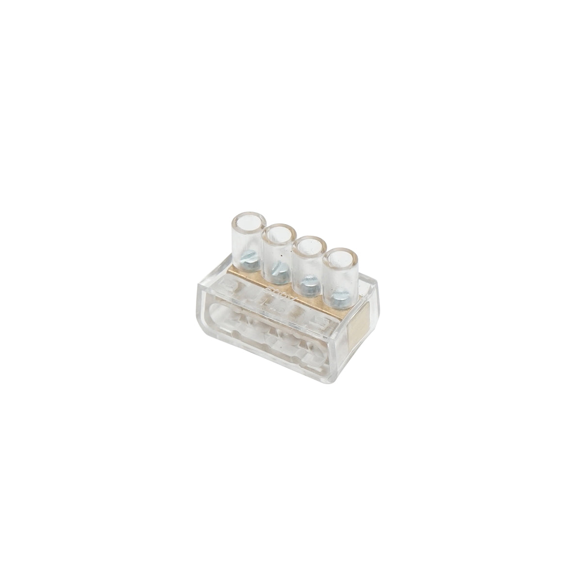 Terminal block 10A 500V, 4 poles 1.5mm Leader