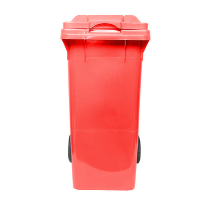 120L red garbage bin Breckner Germany