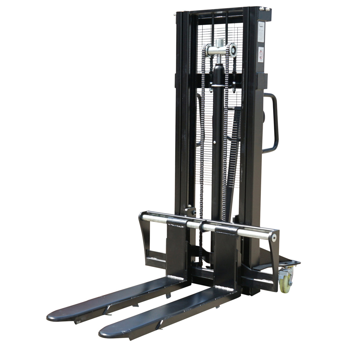 Manual pallet jack with a maximum load of 1.5T, lift height 2500mm, forks 1150mm Breckner Germany