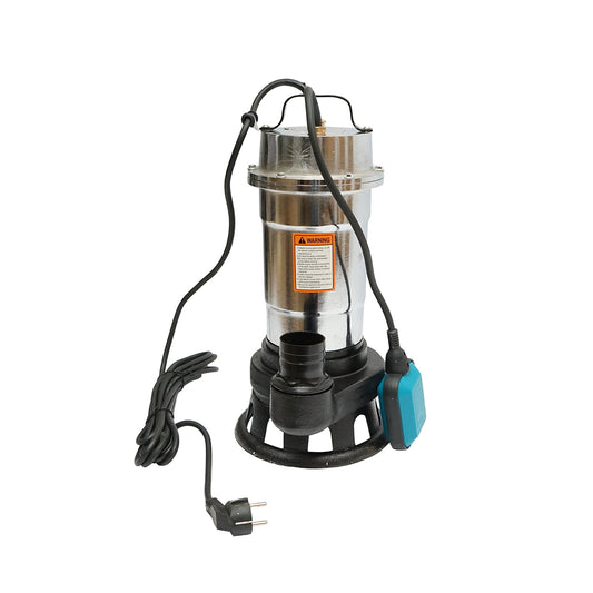 Dirty water pump, submersible drainage with float switch 1000W, 380L/min, height 12m, 220V Breckner Germany