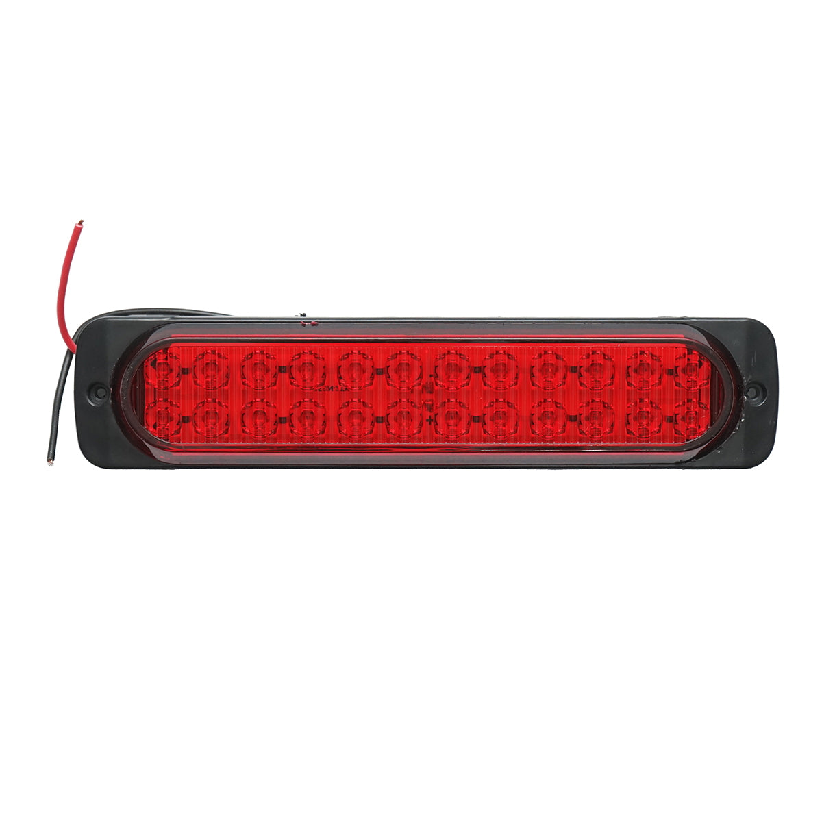 Slim LED side marker lamp 12-24V, red FR0280 Breckner Germany