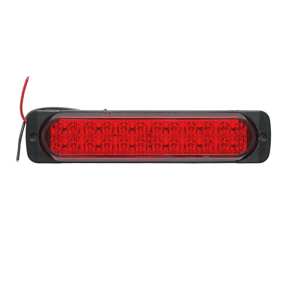 Slim LED side marker lamp 12-24V, red FR0280 Breckner Germany