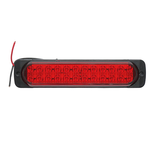 Slim LED side marker lamp 12-24V, red FR0280 Breckner Germany