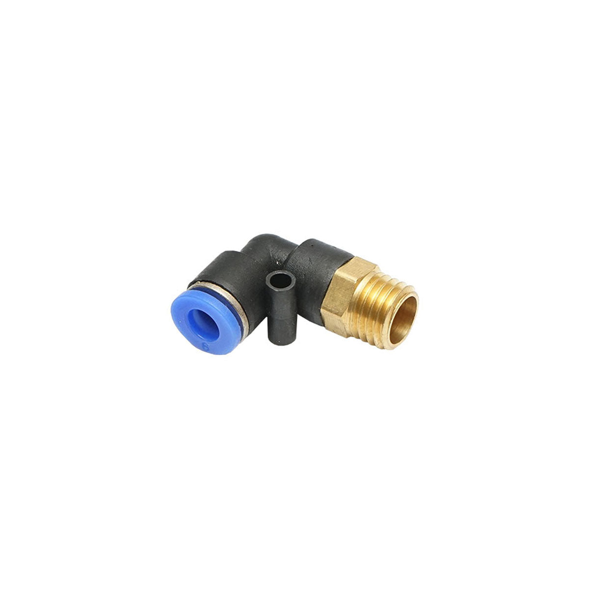 Quick plastic socket and metal screw, diameter 6 with M12.