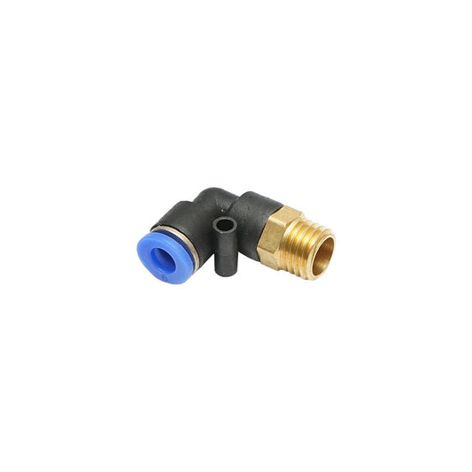 Quick plastic socket and metal screw, diameter 6 with M12.