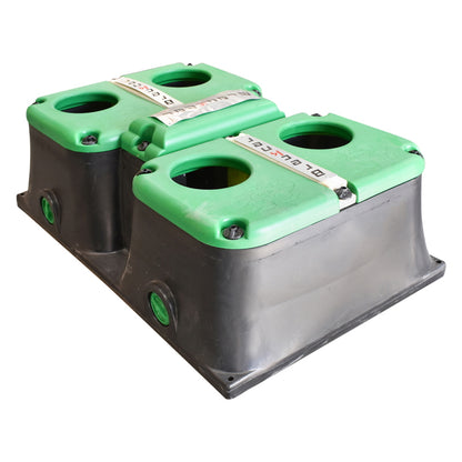 Anti-freeze drinking trough with ball for cows 160L 86x131x45cm Breckner Germany