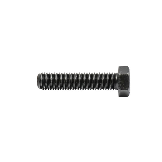 Black screw with hexagonal head DIN 933 M18x80 G10.9 25 pcs/bag