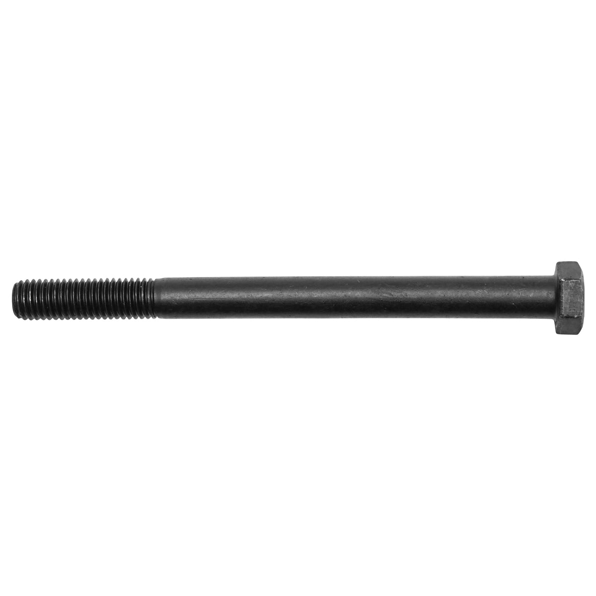 Black screw with hexagonal head DIN 931 M12x150 G10.9 25 pcs/bag
