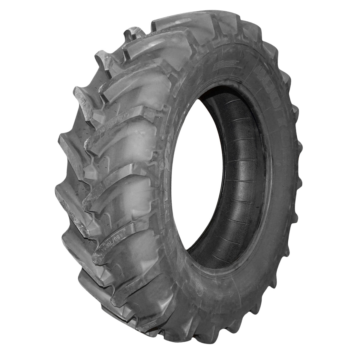 Radial tubeless agricultural tire 480/70R34
