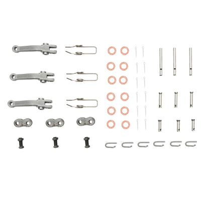 Clutch repair kit for Massey Ferguson 1810857M91 (pressure plate levers)