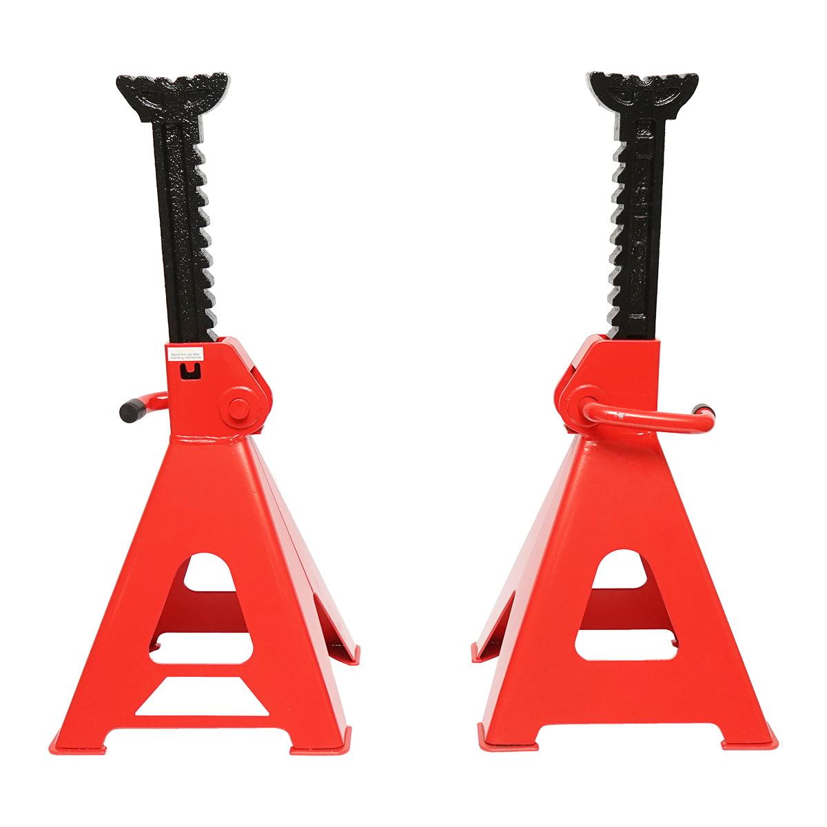 Set of two car jack stands with a maximum weight of 12 tons. Breckner Germany