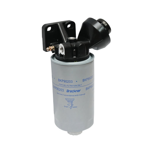 Diesel engine filter battery with side priming pump at 90 degrees for Iveco Stralis-Eurocargo-Trakker M16x1.5