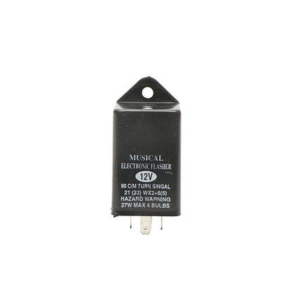 Universal musical signaling relay 12V max 27W 3 pins