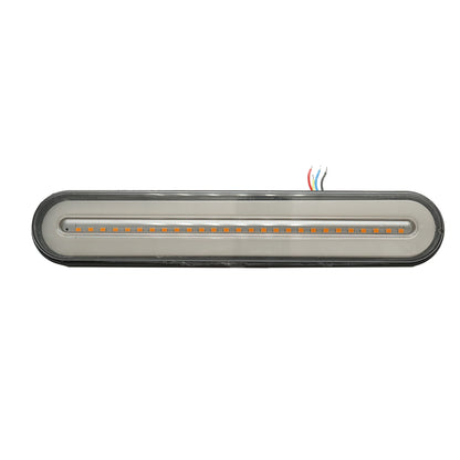 LED rear stop lamp 12-24V, dynamic signaling 235x43x20mm Breckner Germany