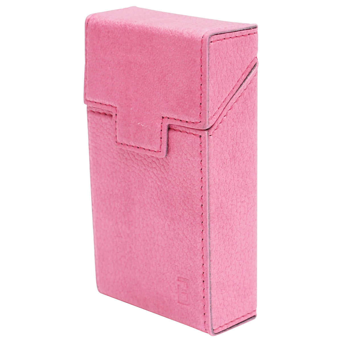 Pink leather case for P20 Breckner cigarette pack