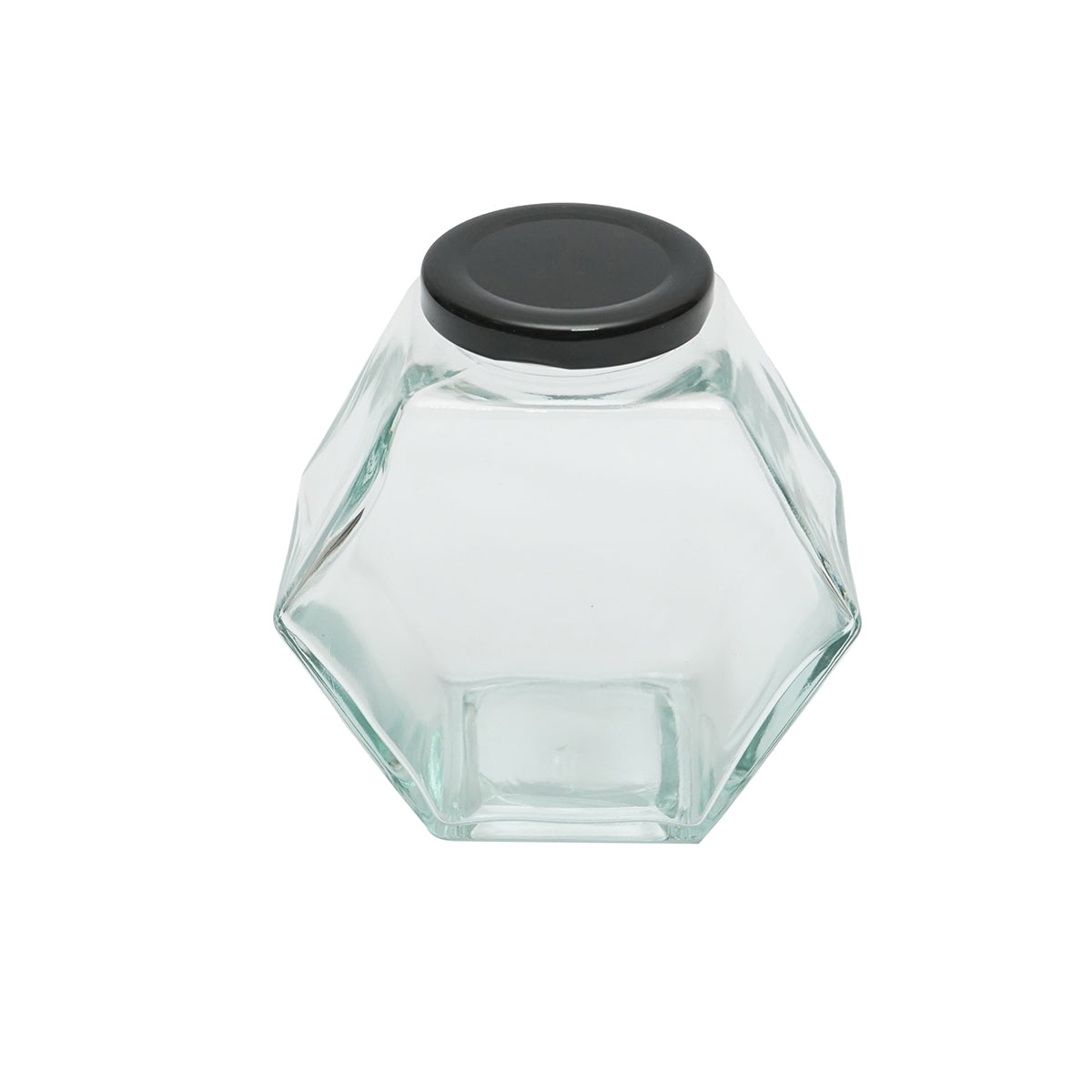 Glass jar with lid for honey 500ml