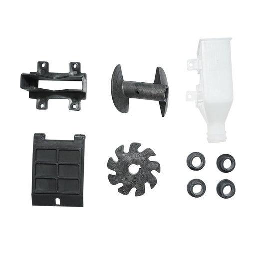 Assembly components made of plastic for fertilization box FS DISBD05