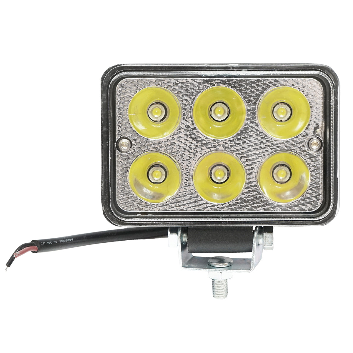 Lamp with 6 LEDs 10-60V 18W radiation angle 30 degrees spotlight type