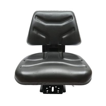 Universal black seat for tractor