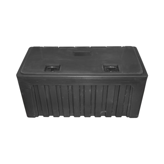 Tool box without support, made of black plastic 480x470x1000 mm