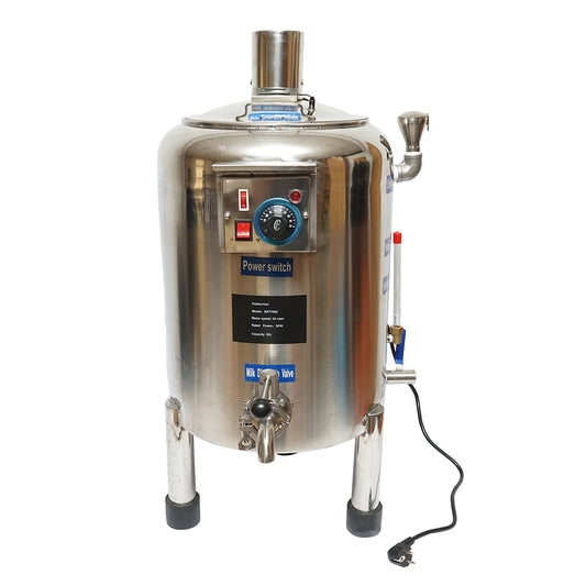 Stainless steel automatic pasteurization machine for milk, juices, capacity 20L, 305x350x300mm