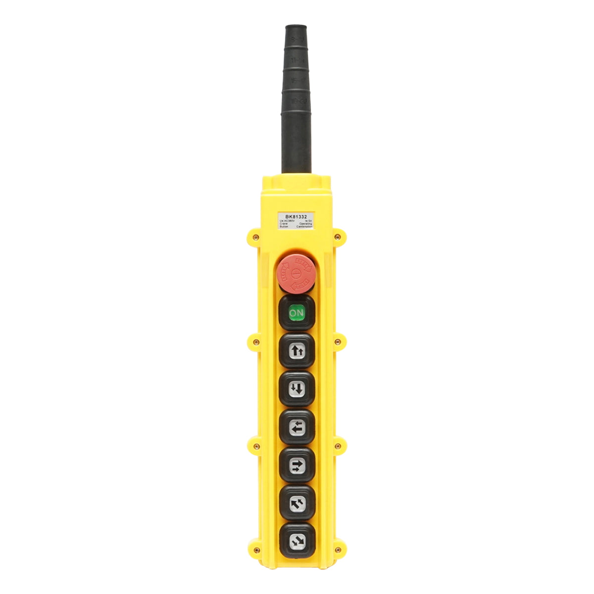 Industrial remote control with 8 commands 380V Breckner Germany