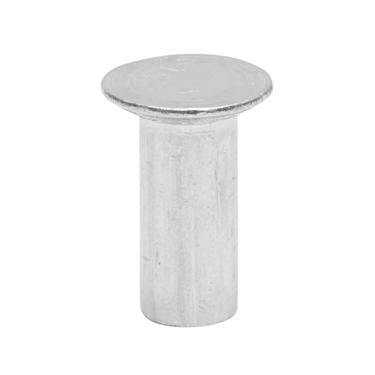 Solid aluminum rivet 24.6x10, cap diameter 18mm
