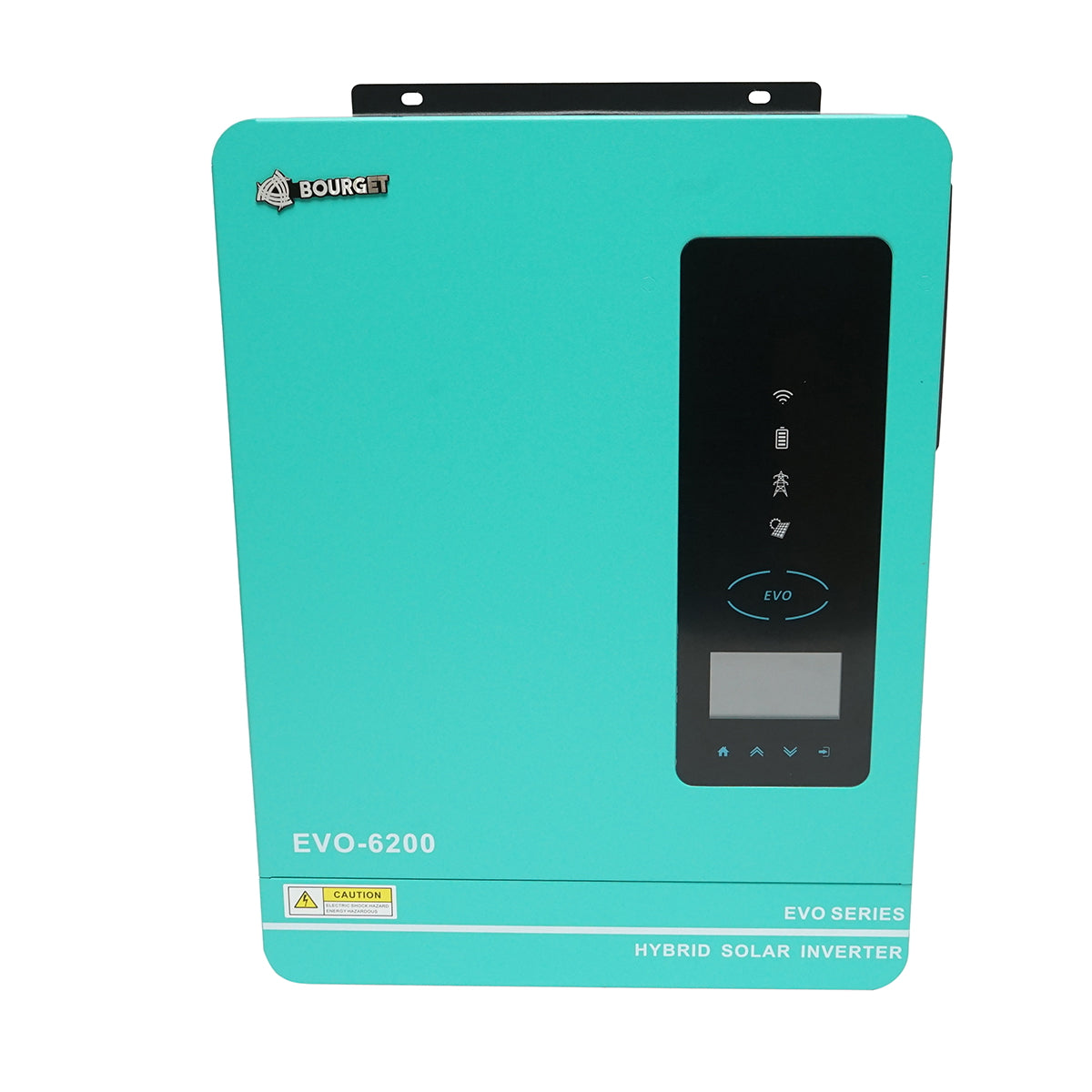 Hybrid solar inverter 6.2 KW, 48V, 120A MPPT, single-phase, ON/OFF-GRID, EVO-6200 Bourget