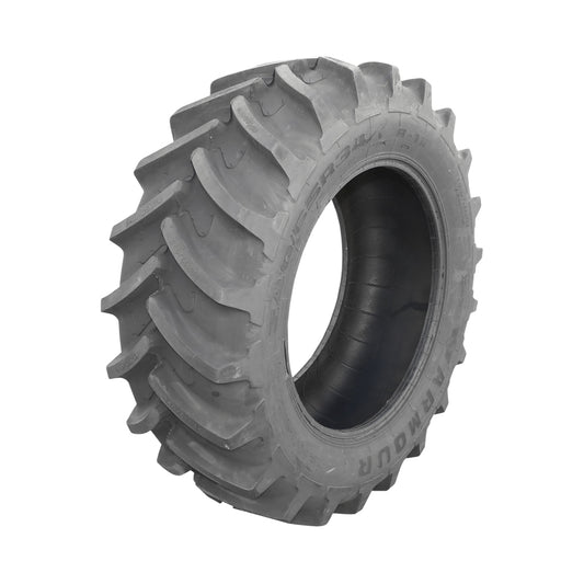 Radial tubeless agricultural tire 540/65R34 with V profile tread R-1W