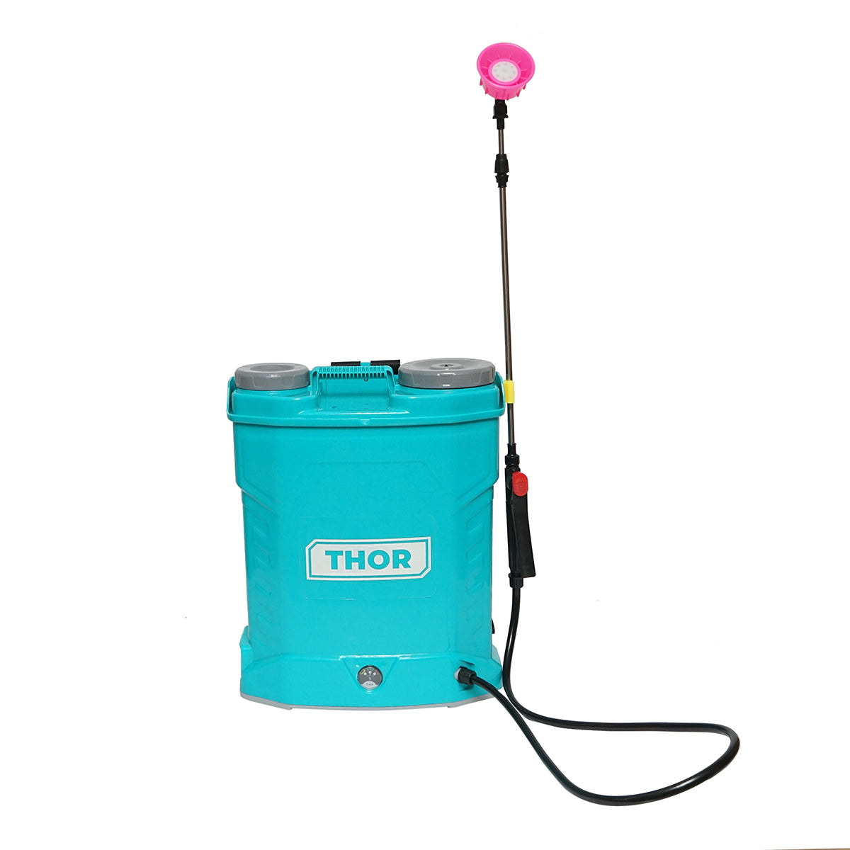 Electric sprayer pump, 20L tank, 12V/8Ah battery, 4 nozzles, flow rate 4 l/min, pressure 6.8 bar THOR