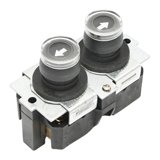 Switch with 2 buttons for the industrial remote control