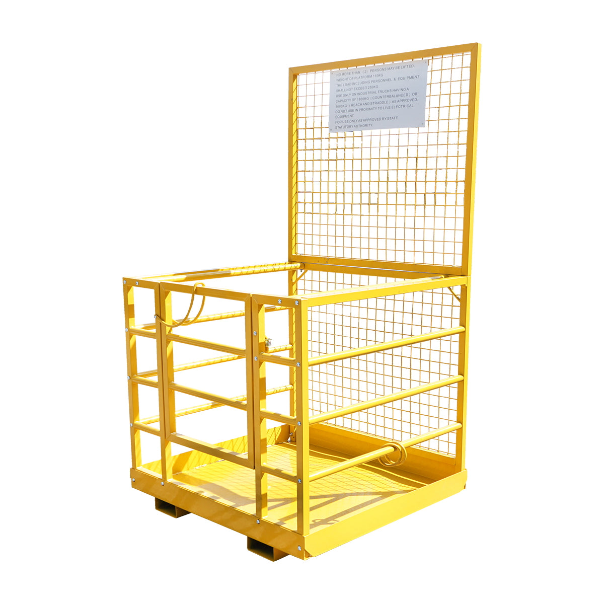 Transport box for forklift max. 250Kg, 1084x1154x1002mm
