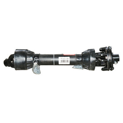 Cardan 850 mm S6 with clutch consisting of 2 cross discs 30.2x92 (star pipe) 1 3/8 Z=6 cutter