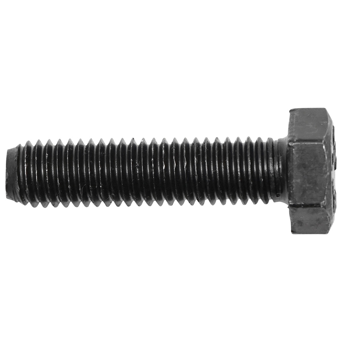 Black screw with hexagonal head DIN 933 M10x40 G10.9 100 pcs/bag